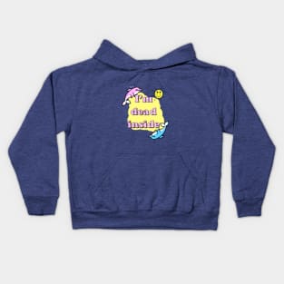 I am dead inside Kids Hoodie